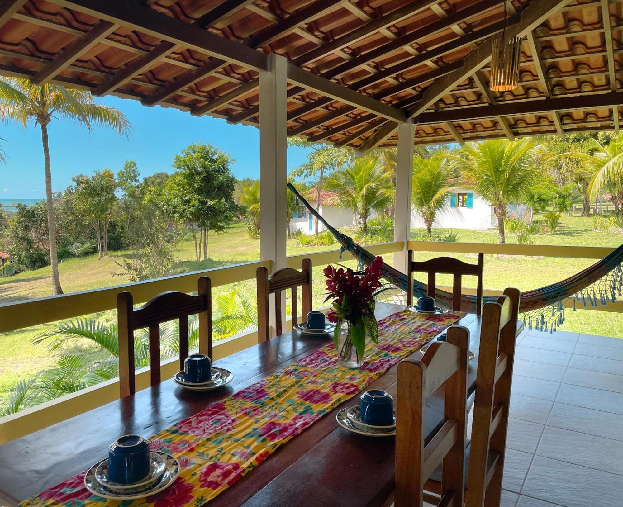 Casa Canto do Mar - Cumuruxatiba - Hospedagem de Temporada Exterior foto